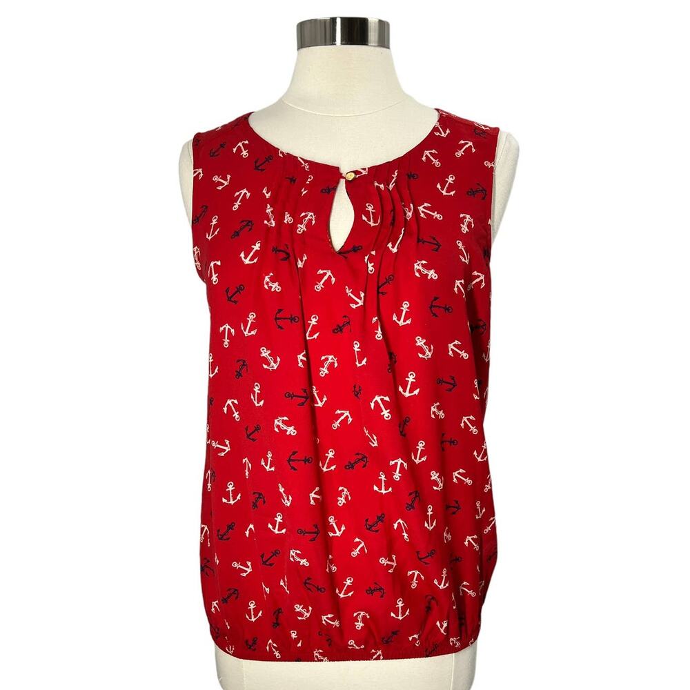 Banana Republic Summer Anchor Tank Blouse